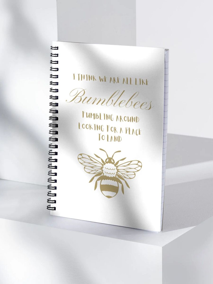 Bumblebee Spiral Notebook product image (3)