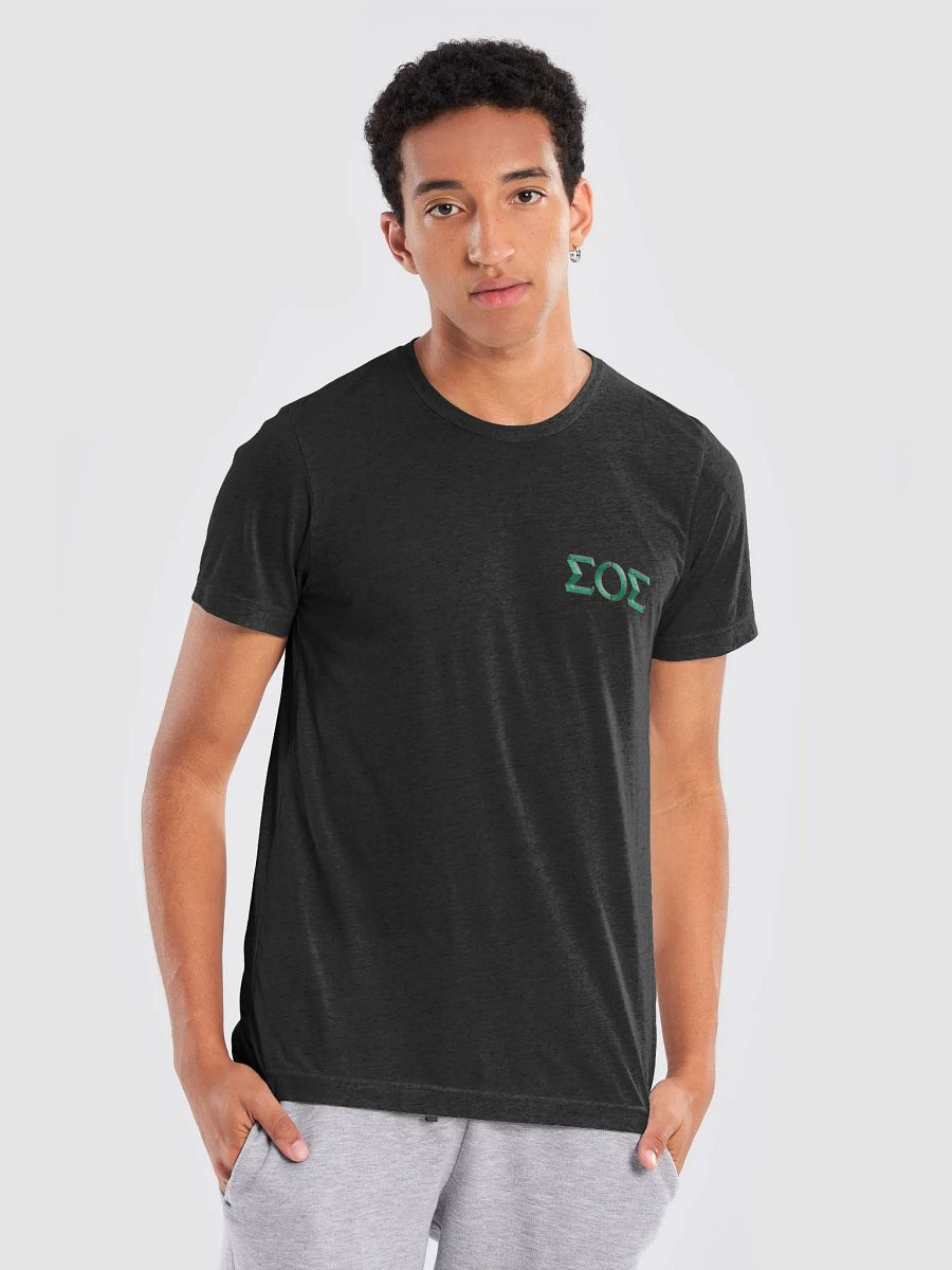 S.O.S. Beveled Graphic Tee Bella+Canvas Triblend Short Sleeve T-Shirt by Bella+Canvas product image (6)