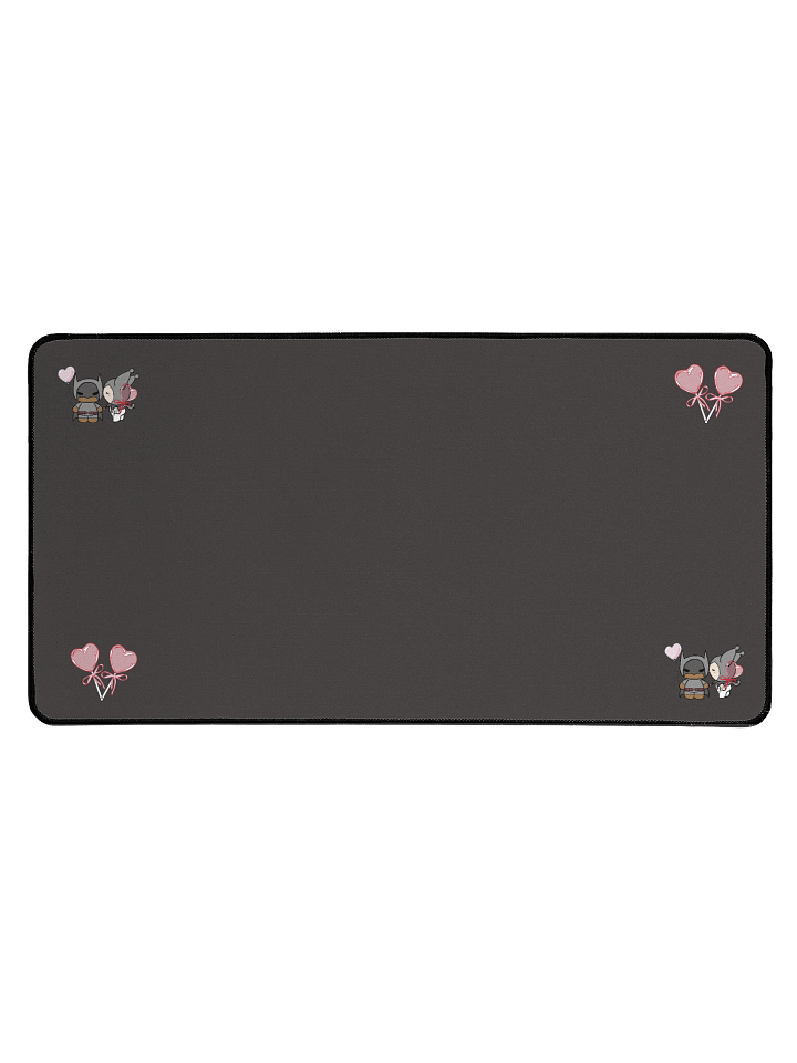 Nala Kissing Kay and Lollipop Heart-bow | 31.5 x 15.5 in Mousepad product image (1)