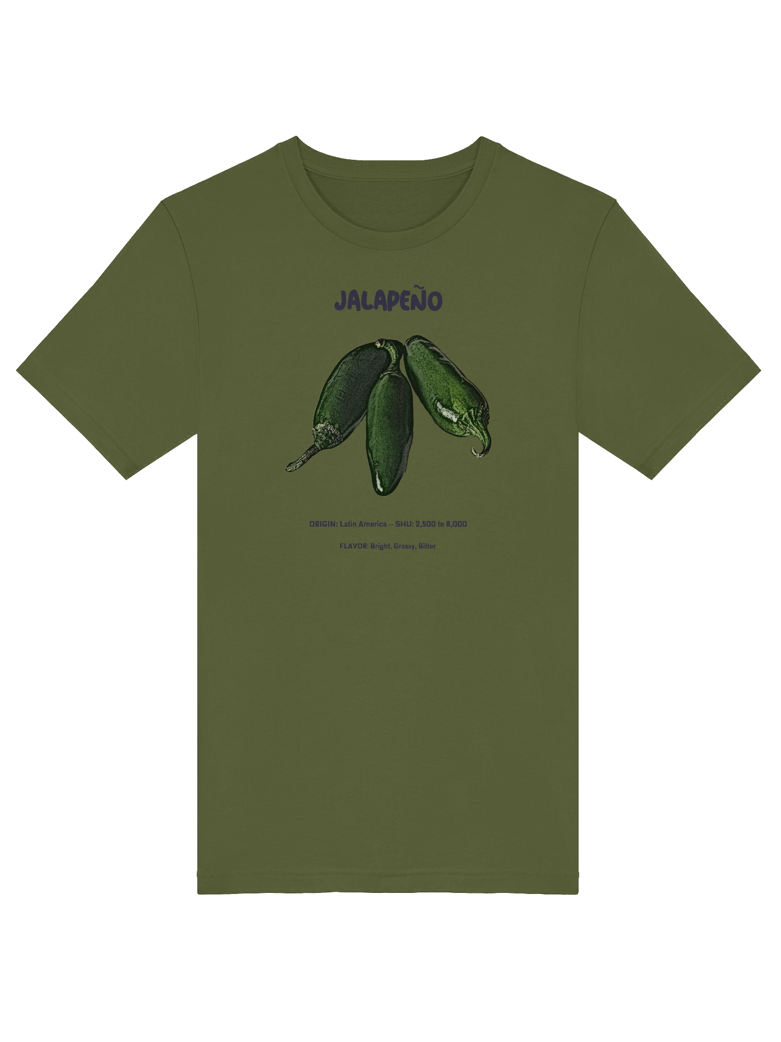 Spicy Jalapeño Stars T-Shirt product image (5)