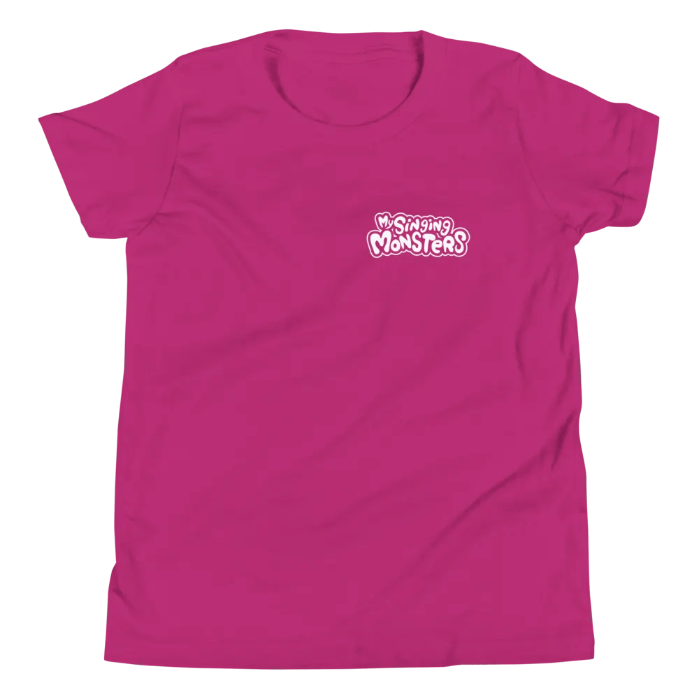 Youth My Singing Monsters Logo (White on Dark) Tee product image (1)