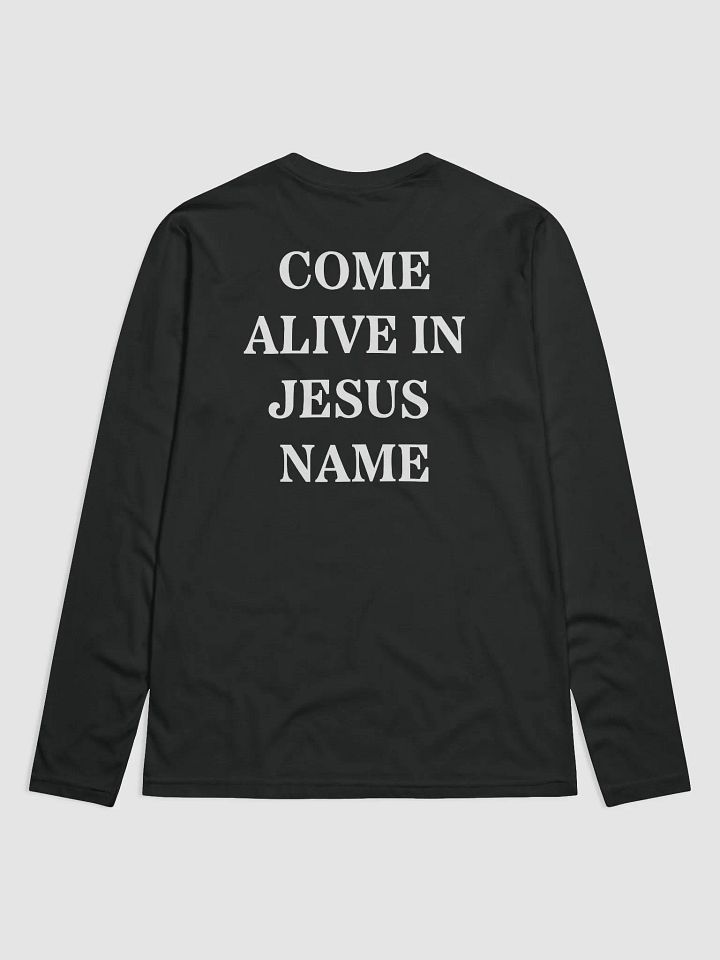 I am a House of Miracles | Longsleeve | White Print product image (2)