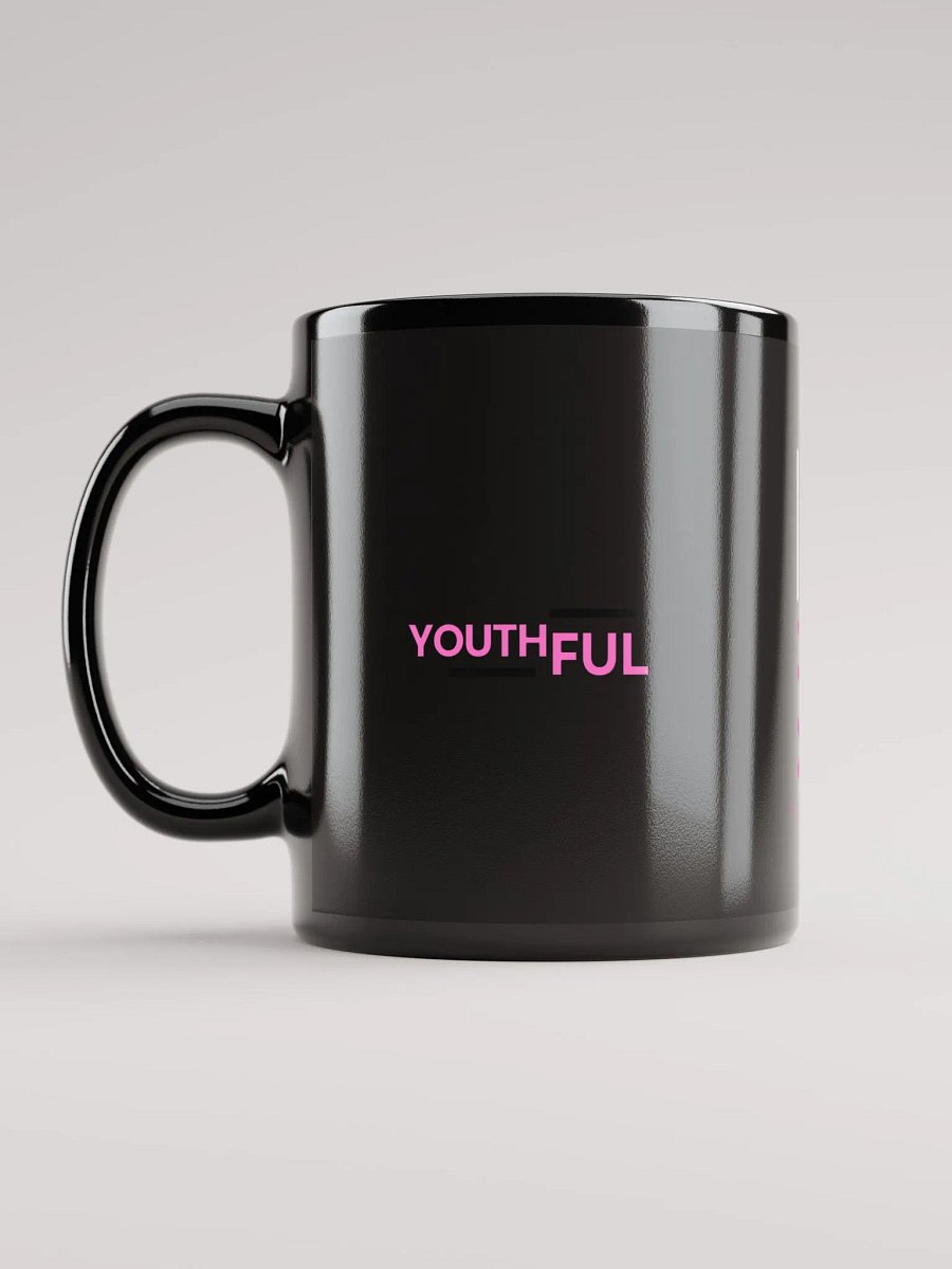 YHFL Black Glossy Mug product image (9)