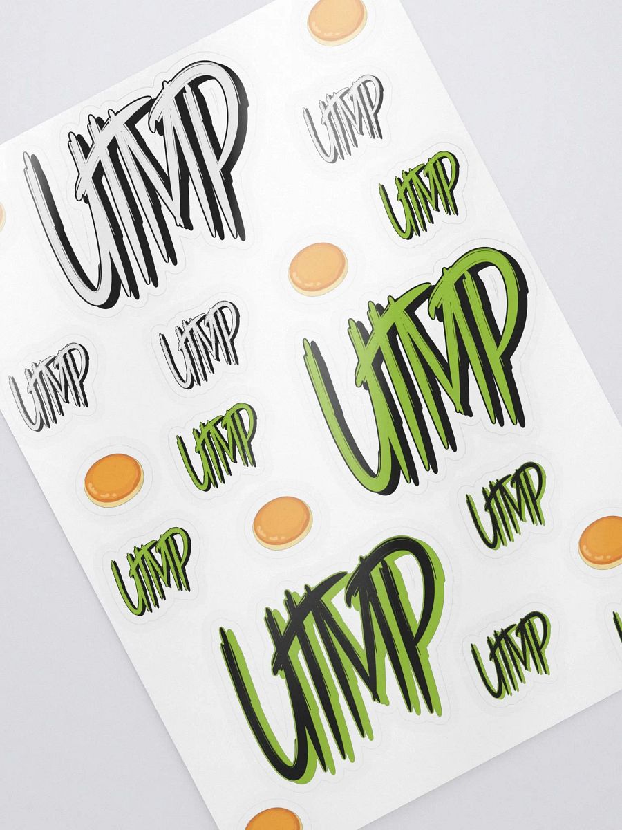 Kiss Cut Sticker Sheet - UTMP Logo + Lil Cakes product image (3)
