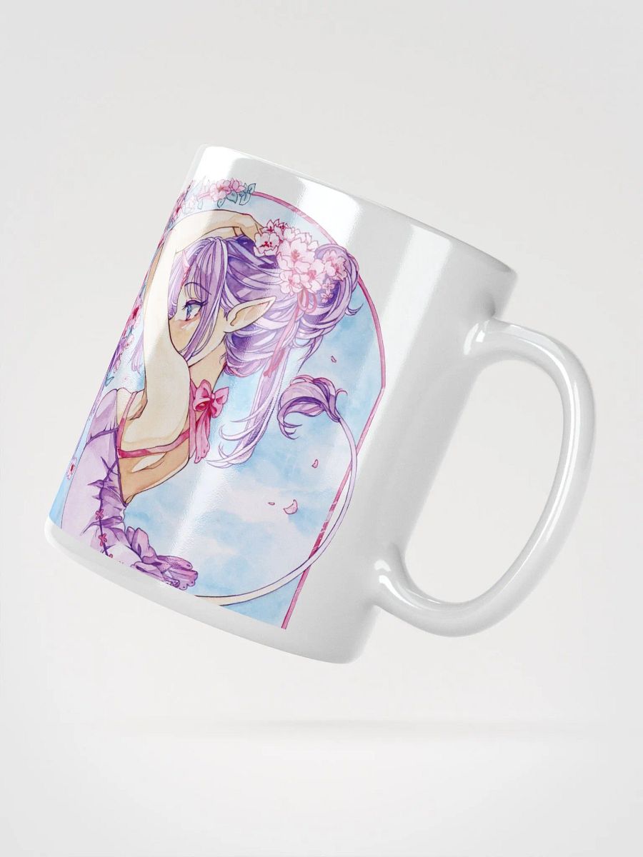 Unicorn and Lilac White Glossy Mug product image (6)