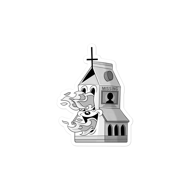 Milk Church Magnet product image (1)
