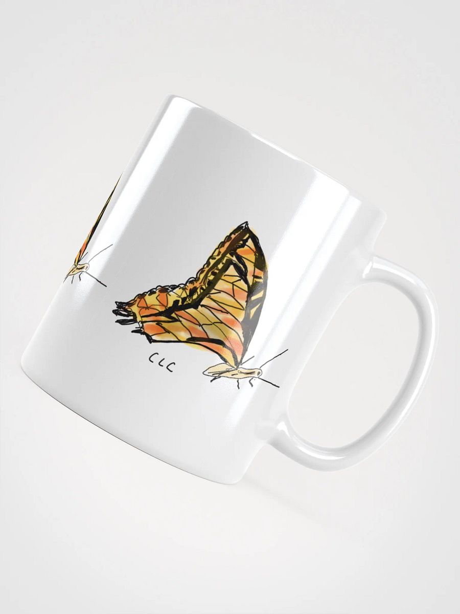 Butterfly Bliss White Glossy Mug product image (10)