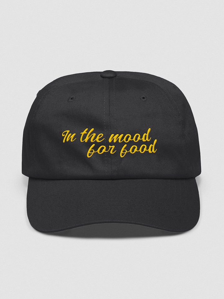 In The Mood For Food | Dad Hat – Mustard product image (1)