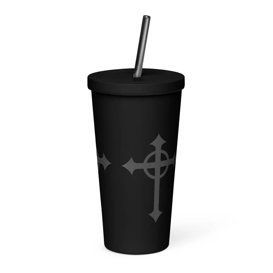 Gothic Cross Insulated Tumbler product image (3)