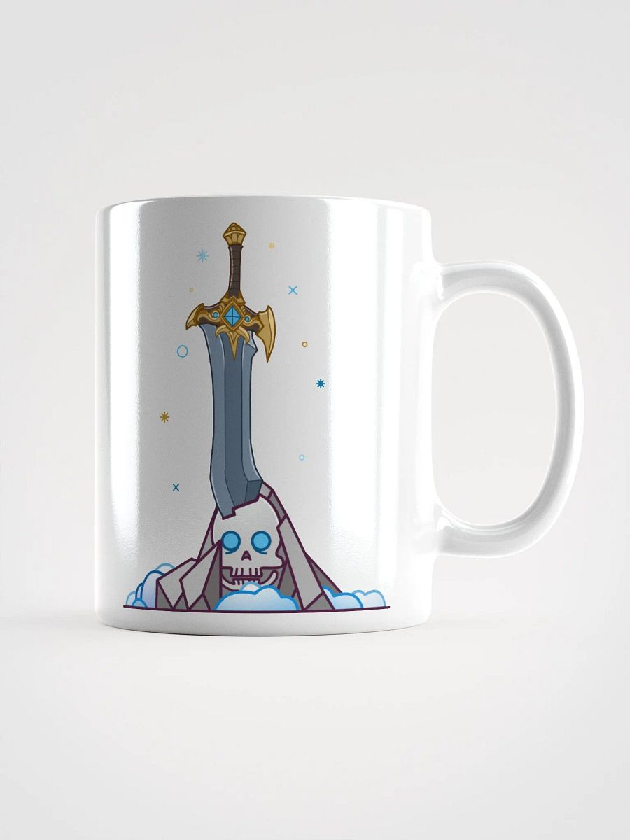 Sword in the Skull - Quel'Serrar Variation - White Glossy Mug product image (1)