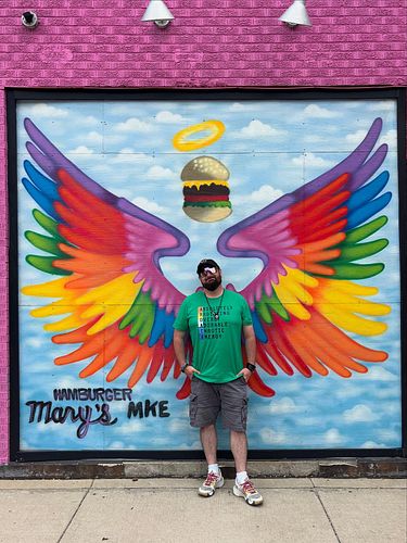 No rain was going to stop this parade today!
Had an amazing time at Milwaukee’s Pride Parade, even getting to see an old frie...