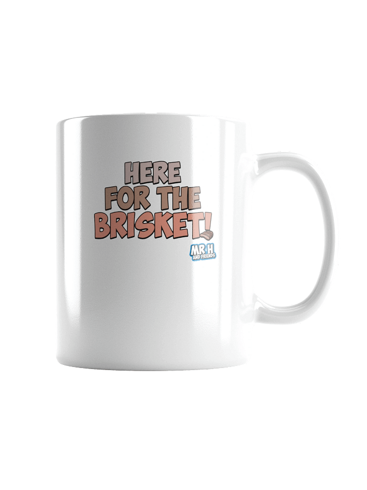 Here for the Brisket White Mug product image (1)