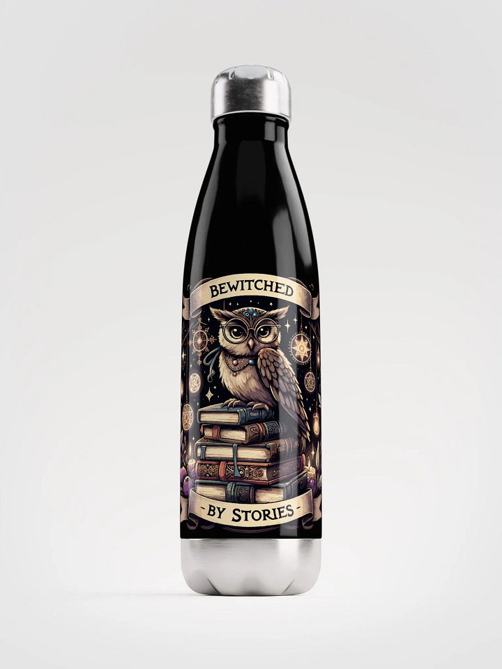 Bewitched by Stories- stainless steel water bottle product image (1)