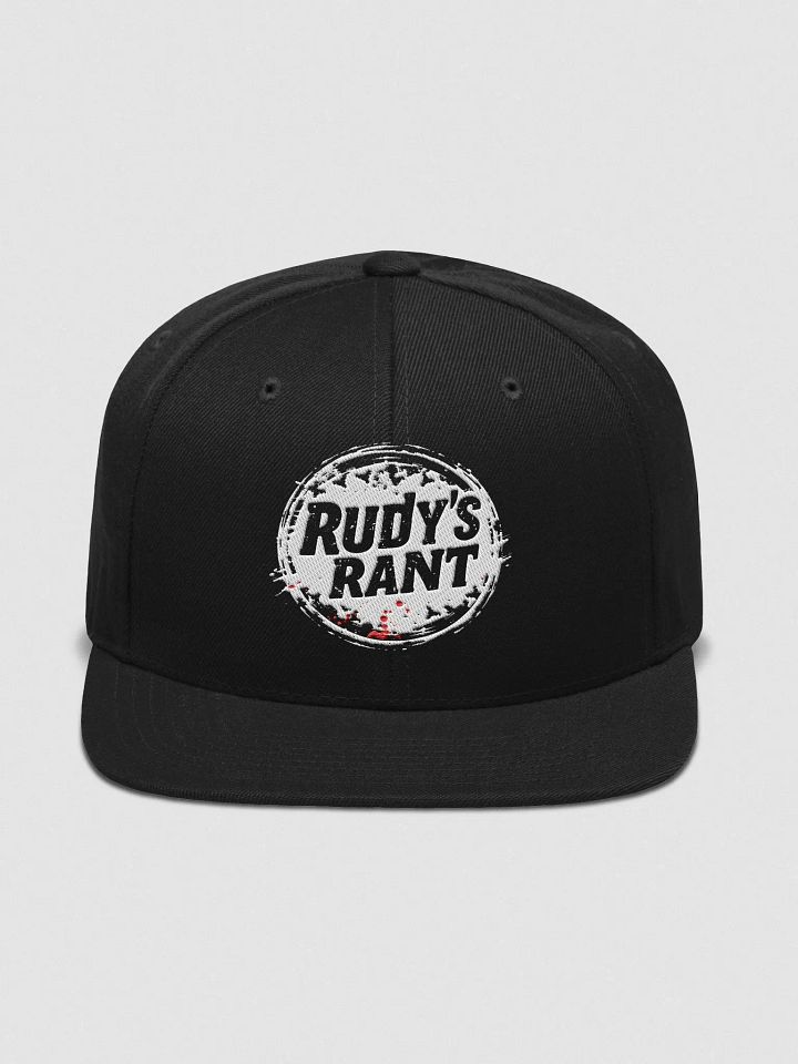 Rudy's Rant Official Hat (White Logo) product image (4)