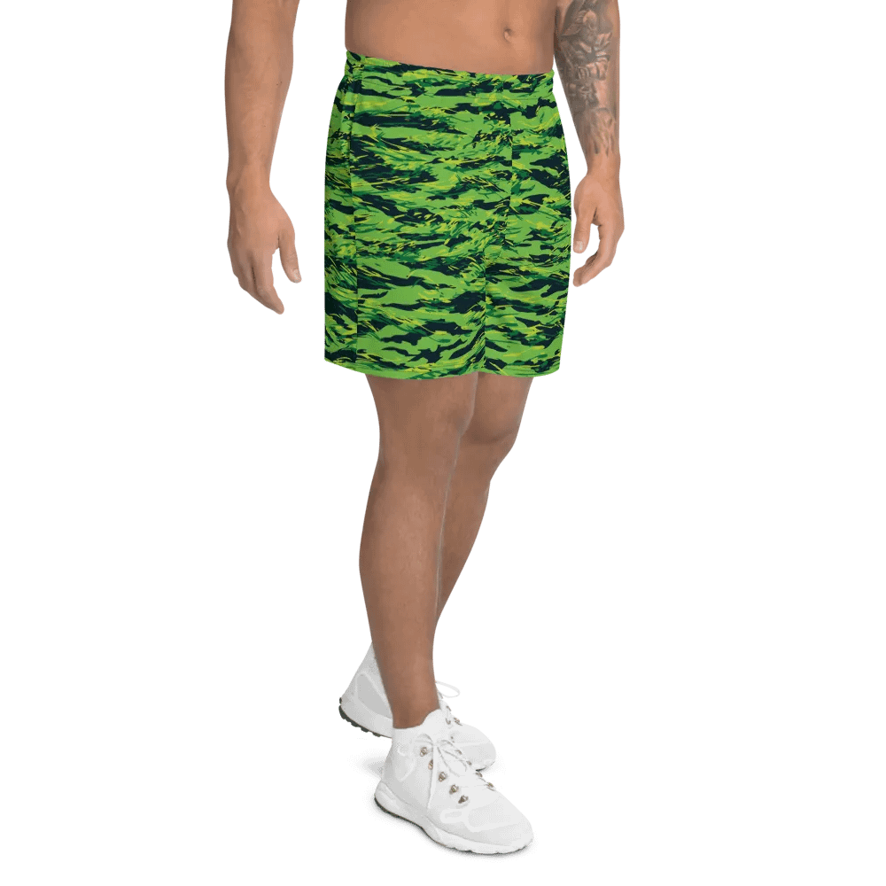 Green Camo Athletic Shorts product image (9)