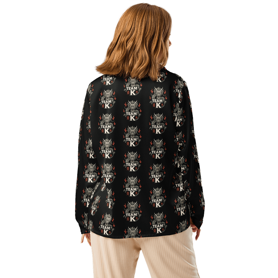 Team K China Women's Long Sleeve Pajama Top product image (2)