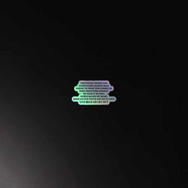 Mantra Holo sticker product image (4)