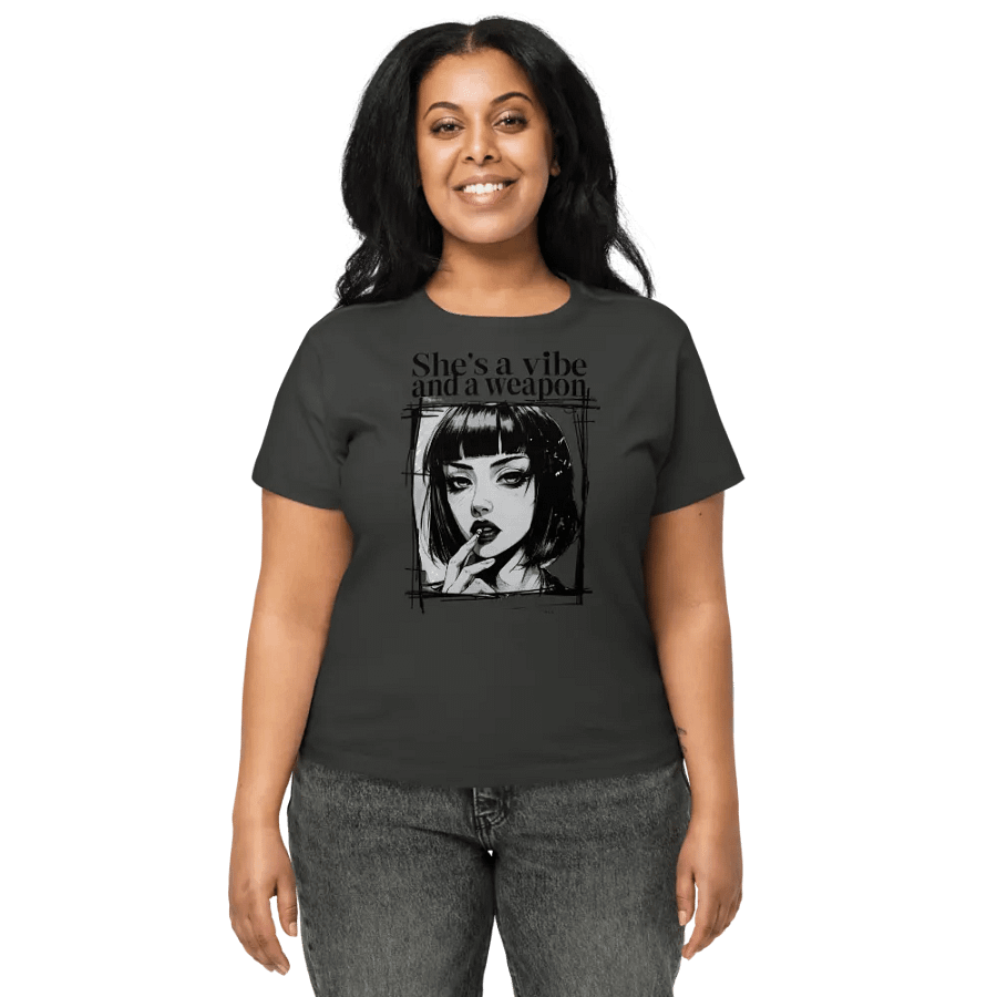 Intense Vibe Women's High-Waisted Tee product image (1)