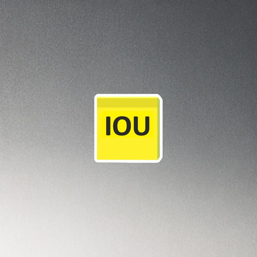IOU Magnet product image (2)