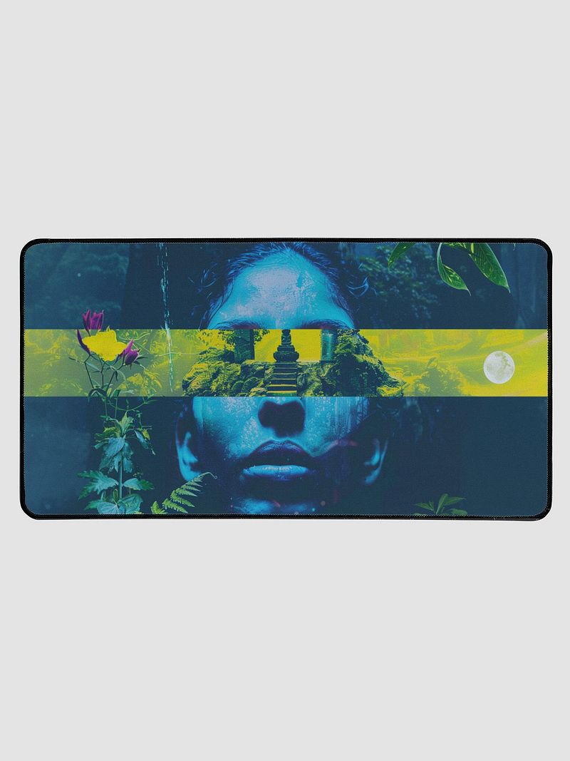 Enchanted Jungle Desk Mat: Mystical Elegance Meets Functionality