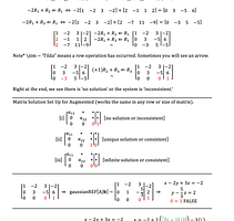 Use Gaussian Elimination to Find the Complete Solution