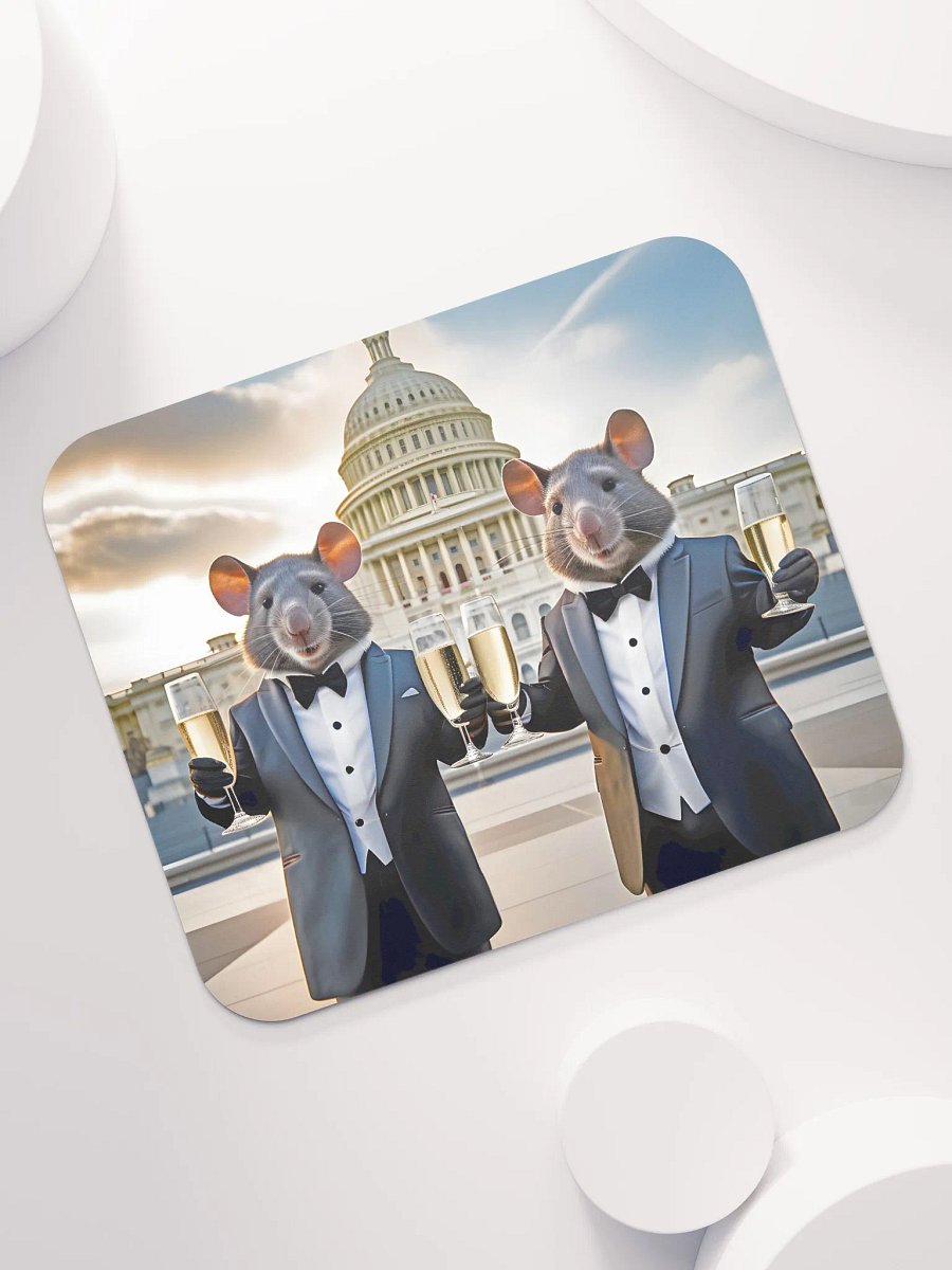 Two Cute Rats Celebrating at the US Capitol product image (7)