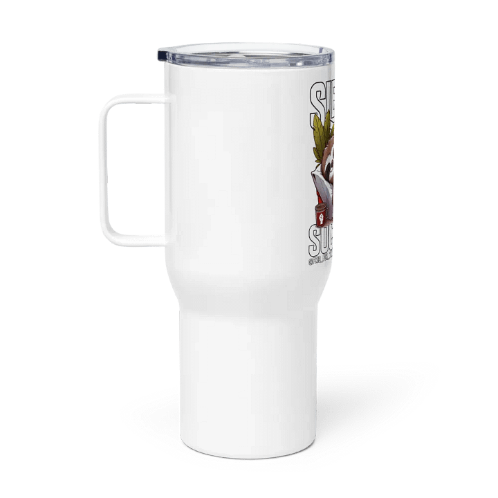 Pris - Sleepy Socialist -Travel Mug with a Handle product image (1)