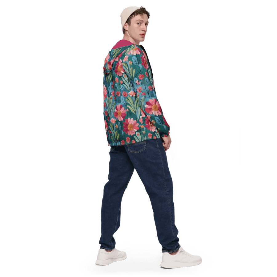 Wild Berry Breeze All-Over Windbreaker product image (4)