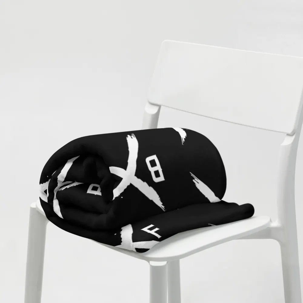 Black Flag Dodgeball Club Throw Blanket product image (7)