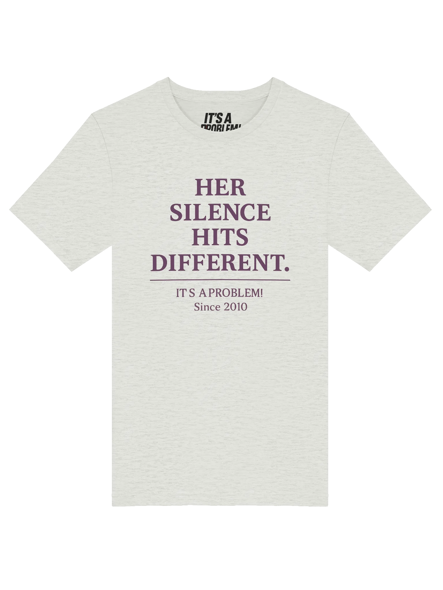 Her Silence Hits Different Tee product image (17)