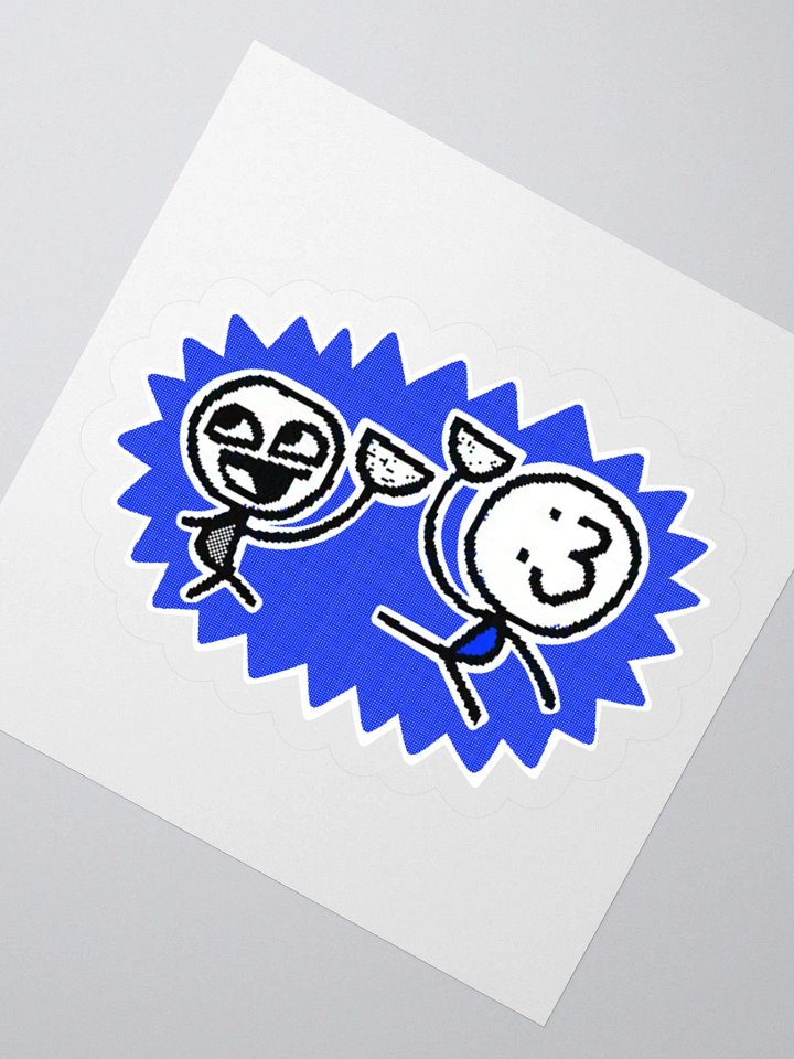 Nom Nom and Derp TACO TIME! (STICKER) product image (8)