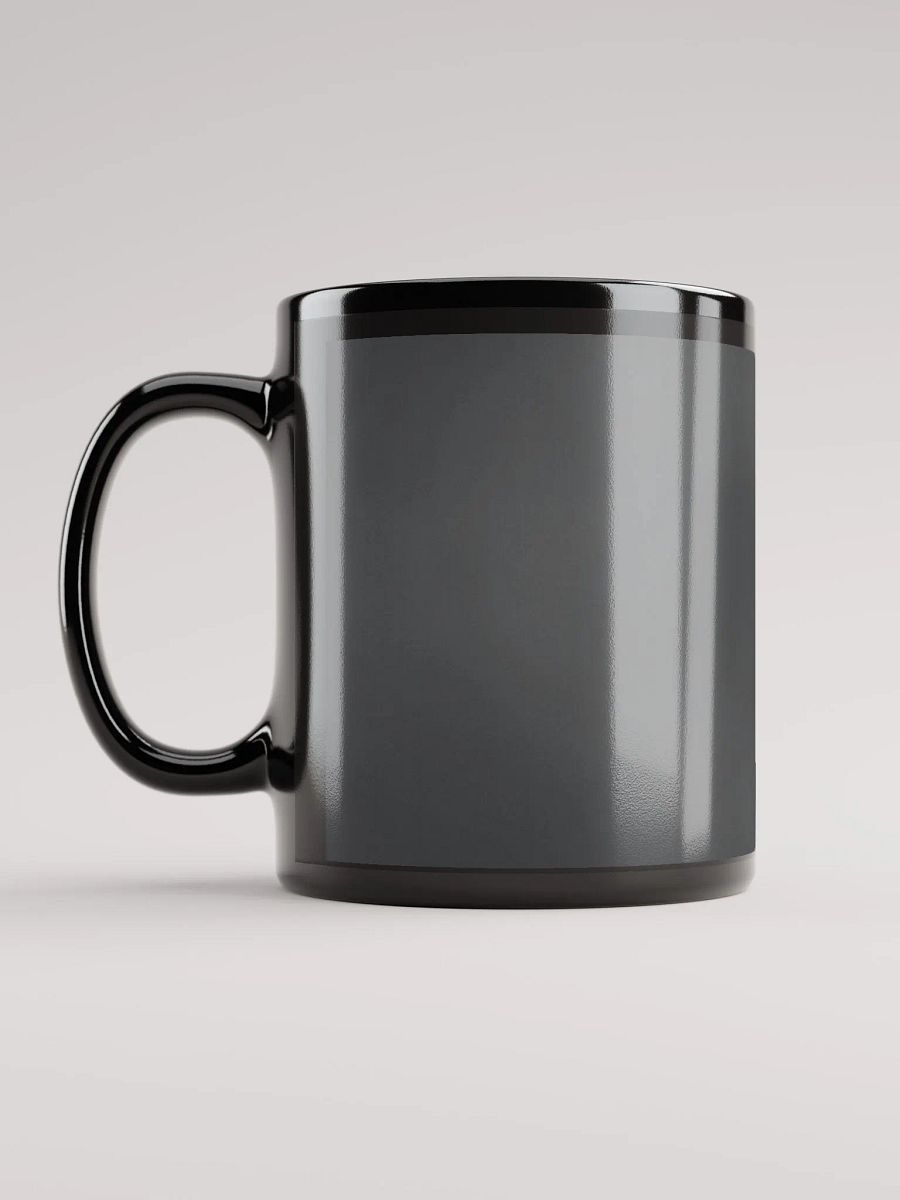Ethereal Blooms Black Glossy Mug product image (1)