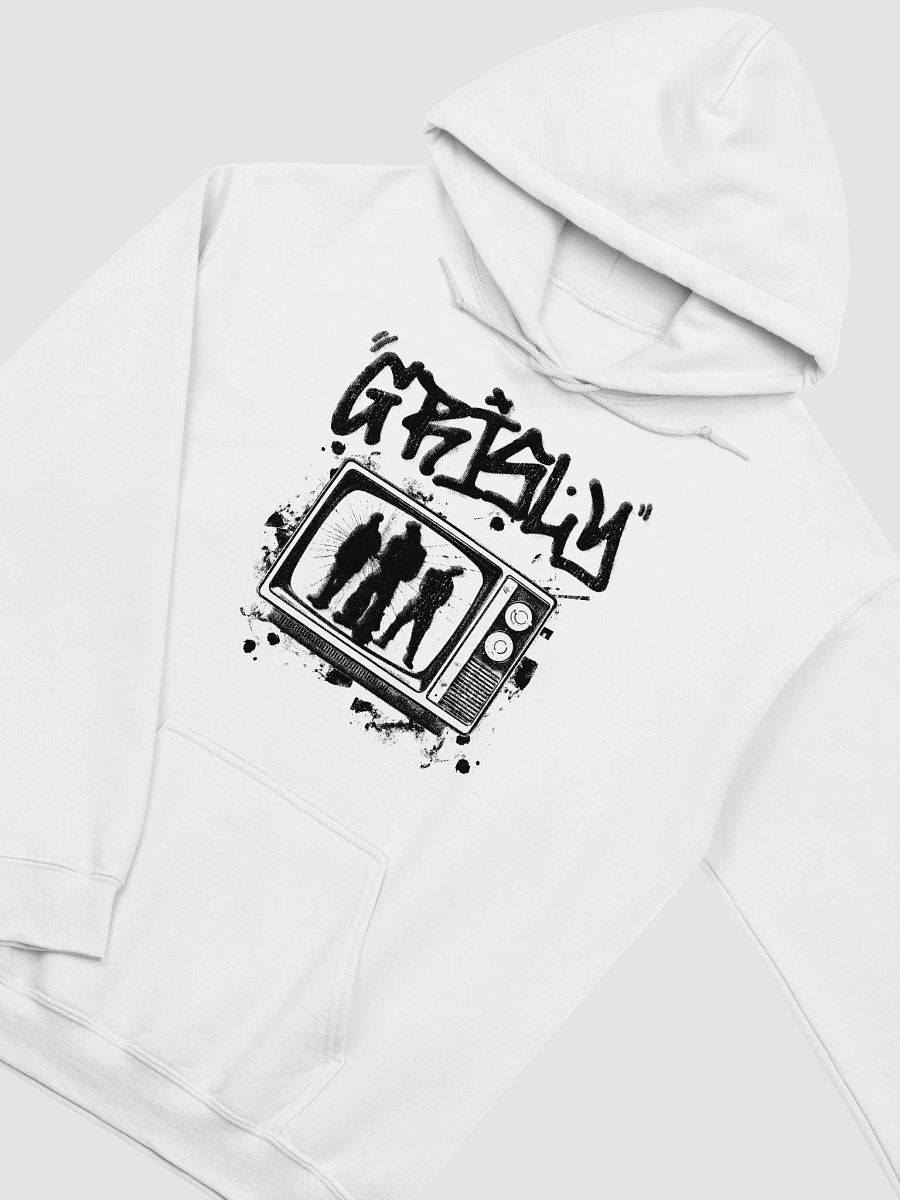 GrislyVision White Hoodie product image (4)
