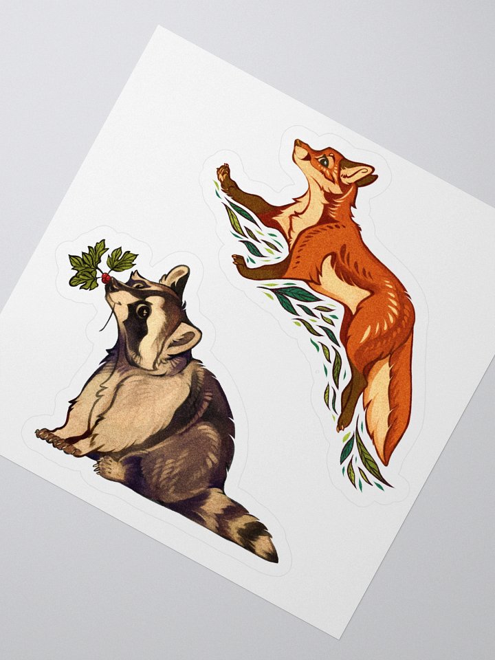 Forest friends | Kiss-cut sticker sheet product image (2)