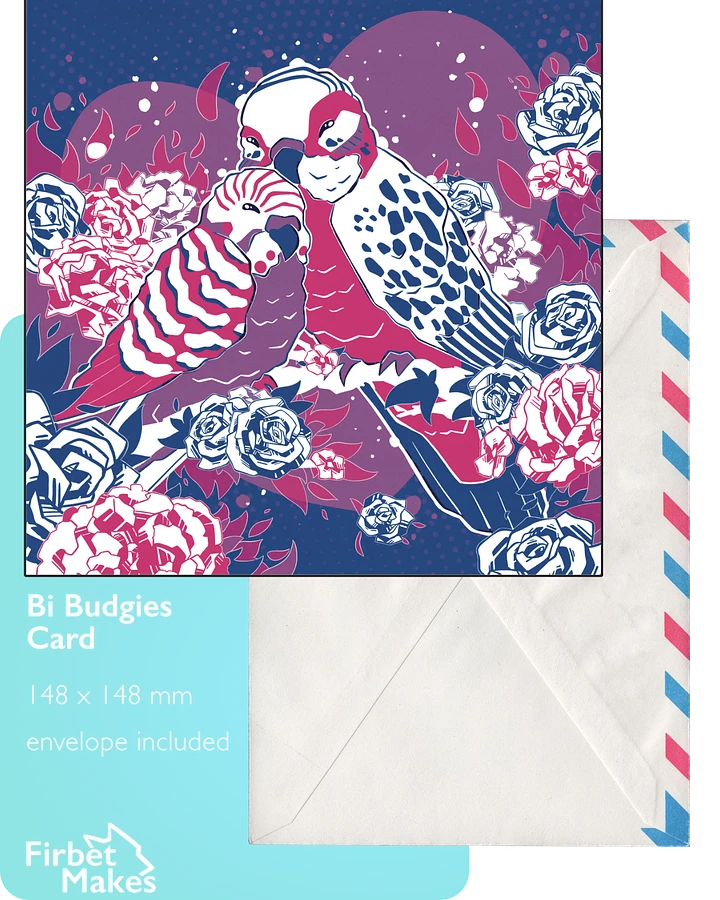 Bi Pride Gift/Valentines Card product image (1)