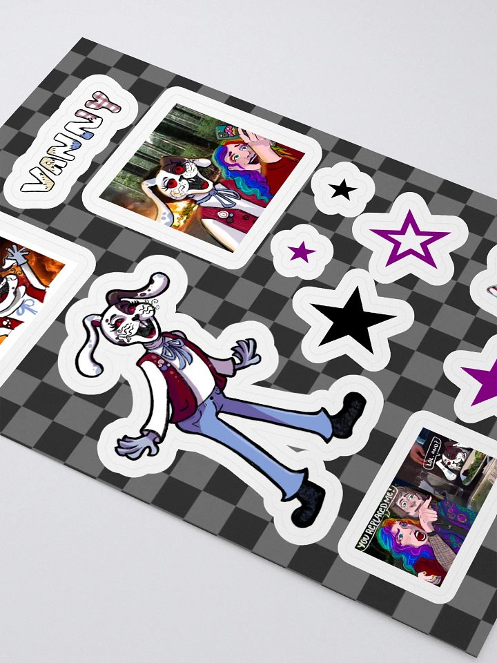 Silly Bunny Sticker Sheet product image (2)