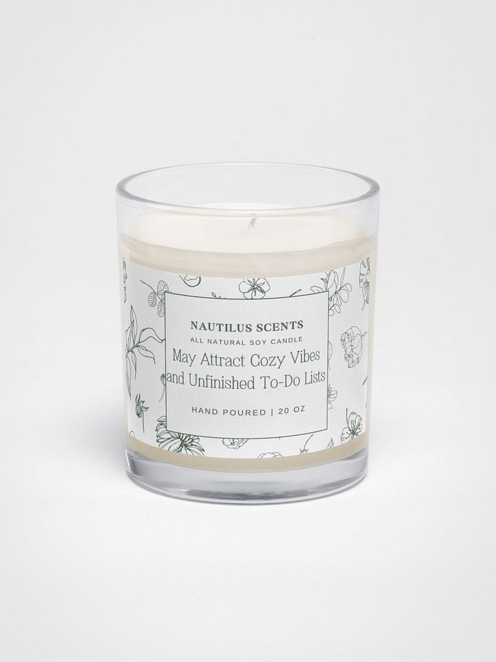 Cozy Vibes Soy Wax Candle product image (1)