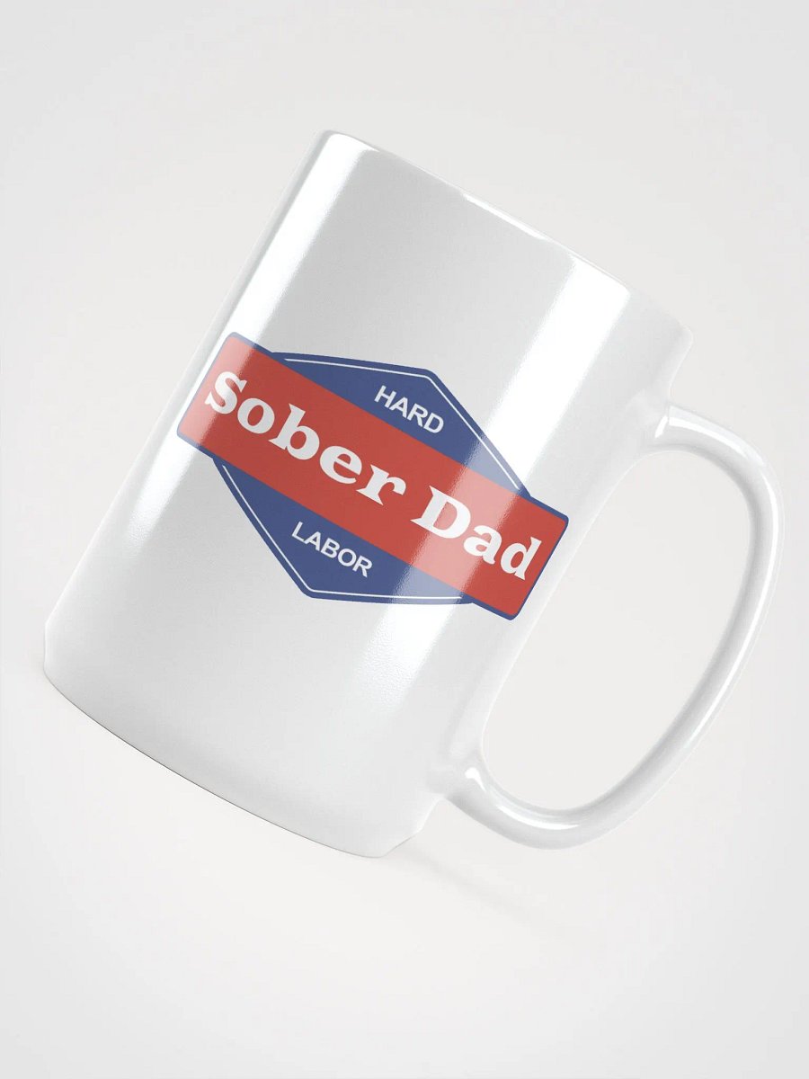 Sober Dad Mug Classic White product image (3)