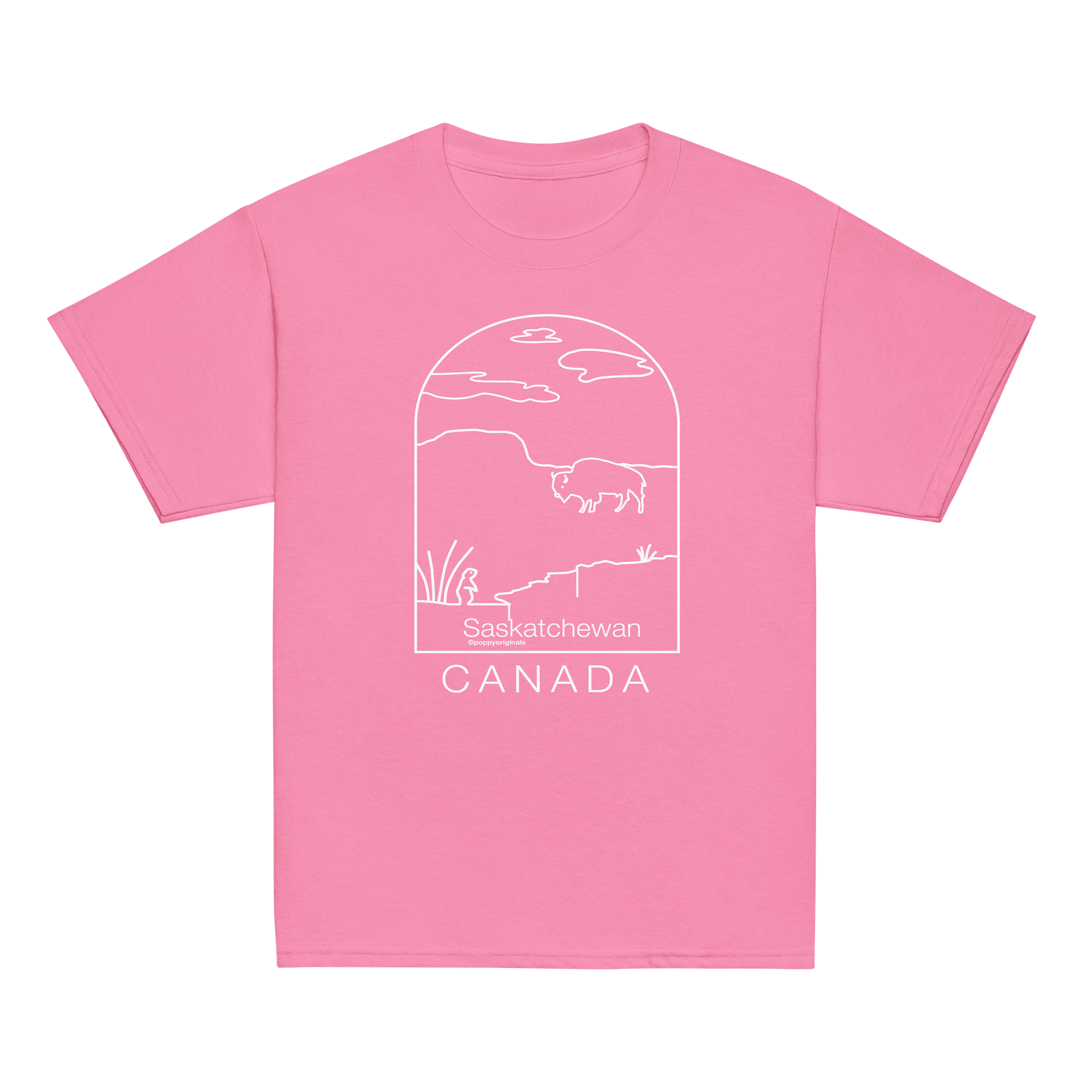 POPPY ORIGINALS Grasslands SASKATCHEWAN pink product image (2)