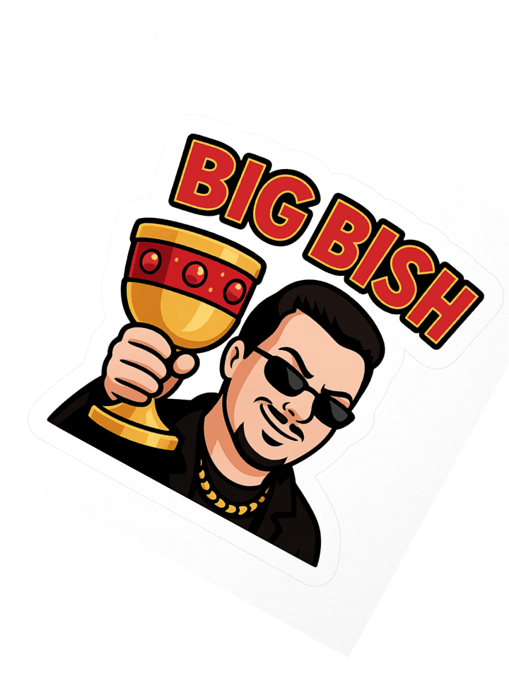 BIGBISH STICKER product image (3)