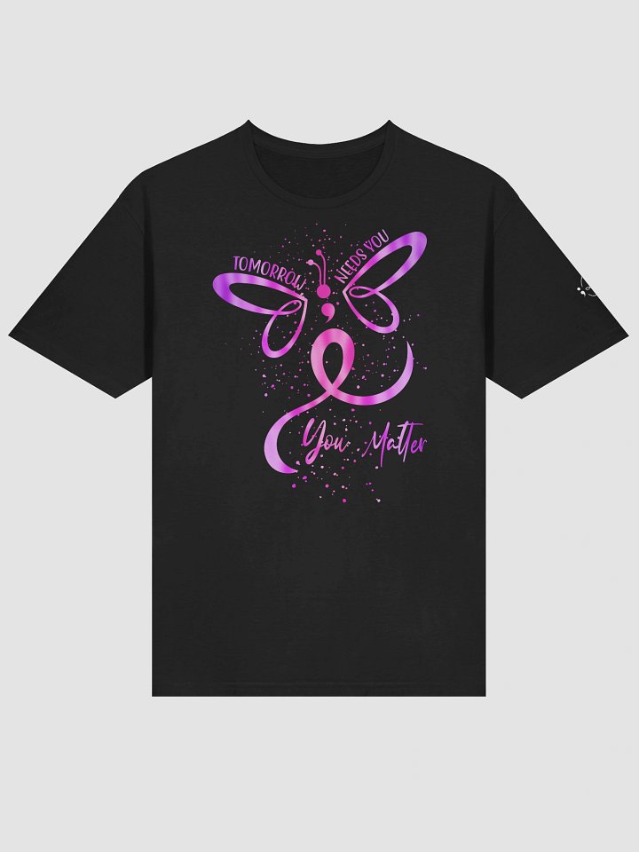 Tomorrow Needs You Unisex T-Shirt (Pink and Purple) product image (1)