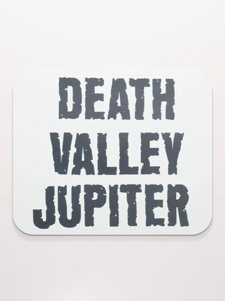 Death Valley Jupiter 1997 logo Mouse Pad product image (2)