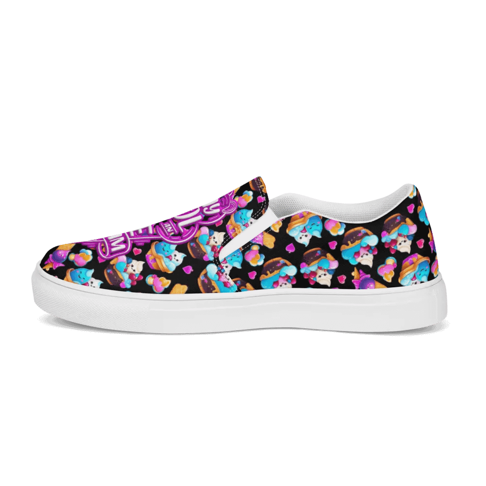Ice Cream All Over Print Slip On Shoes product image (7)