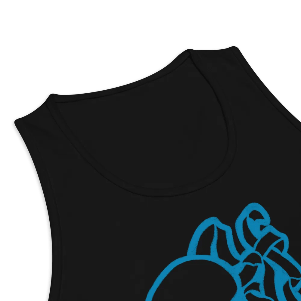 Bright Blue Logo Tank Top product image (11)