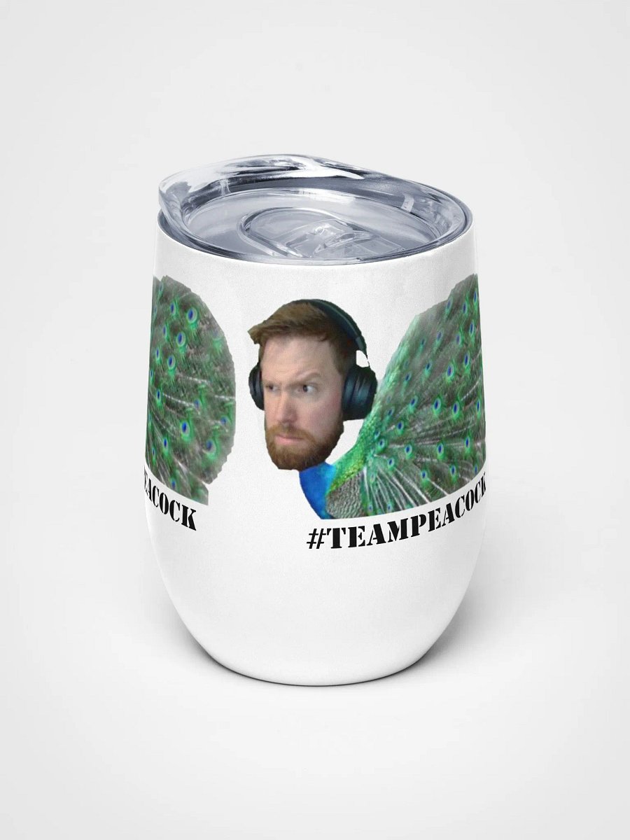 #TeamPeacock Wine Tumbler product image (5)
