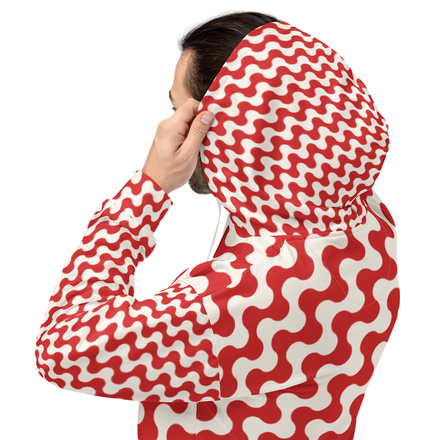 Red and White Wave Pattern product image (4)