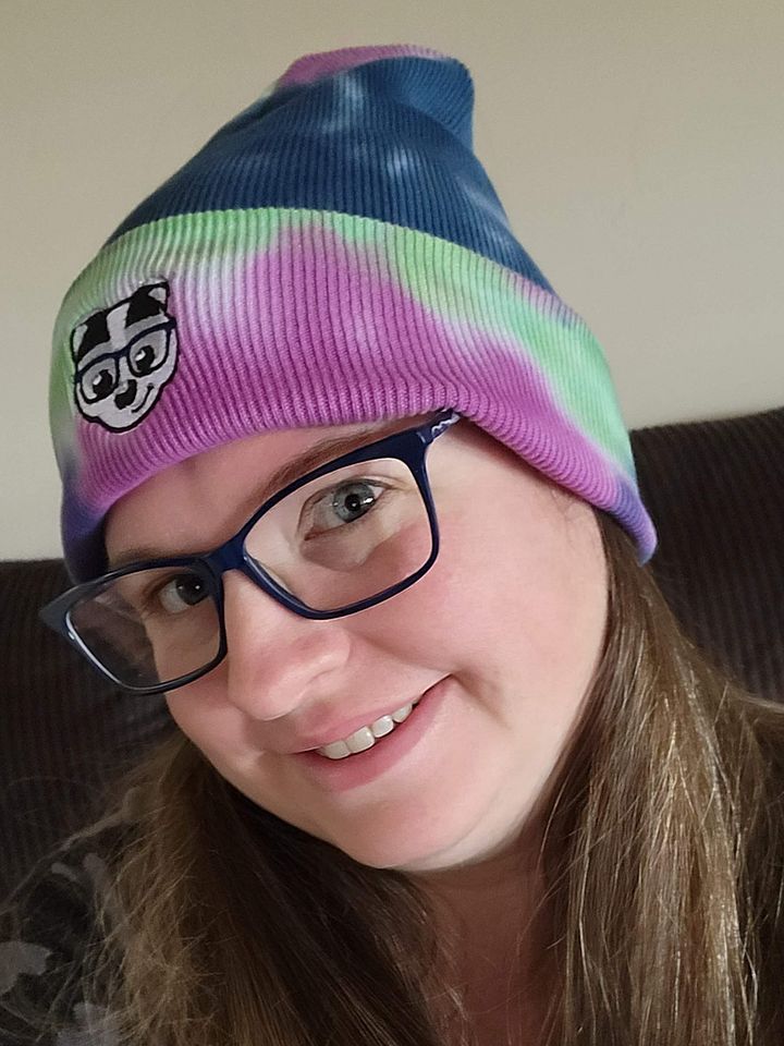 BadgerMakes Tie-Dye Beanie product image (5)
