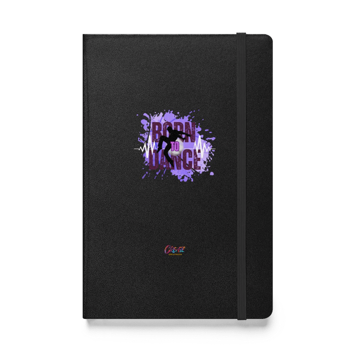 Born to Dance His Silhouette Creativity Hardcover Journal product image (1)