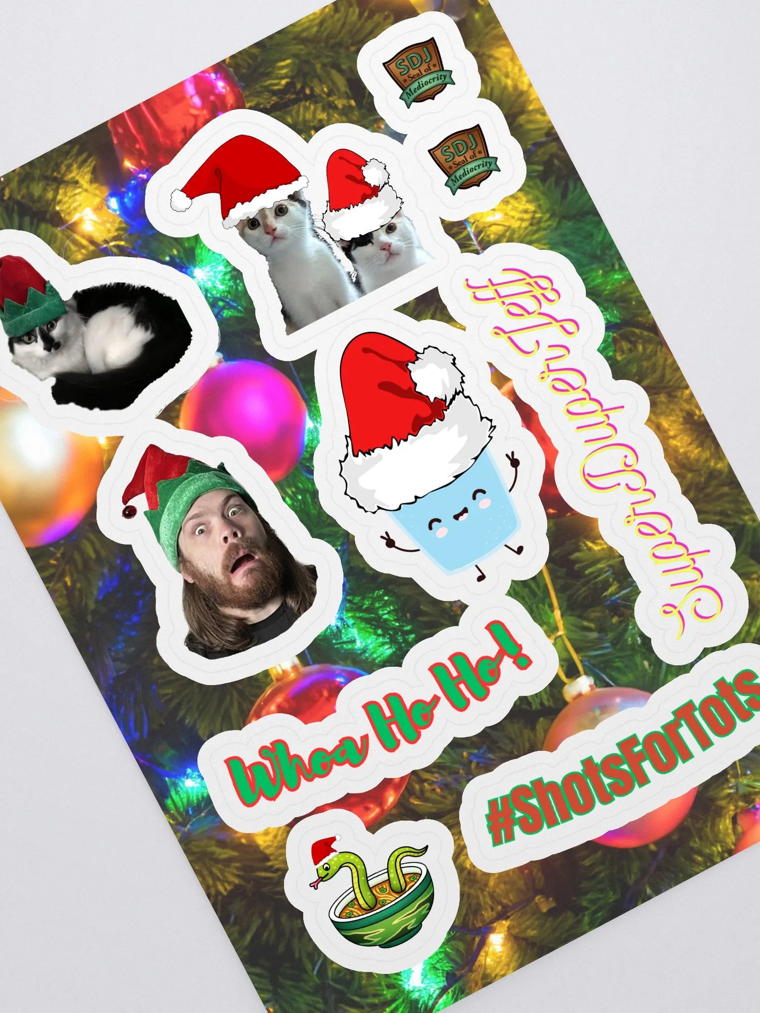 Super Duper Holiday Sticker Sheet product image (2)