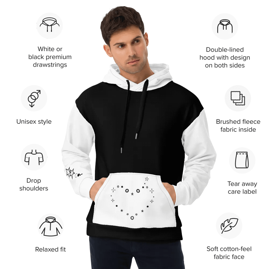 CYBER HOODIE TWO-TONED product image (5)